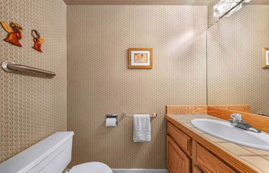 Half bath downstairs