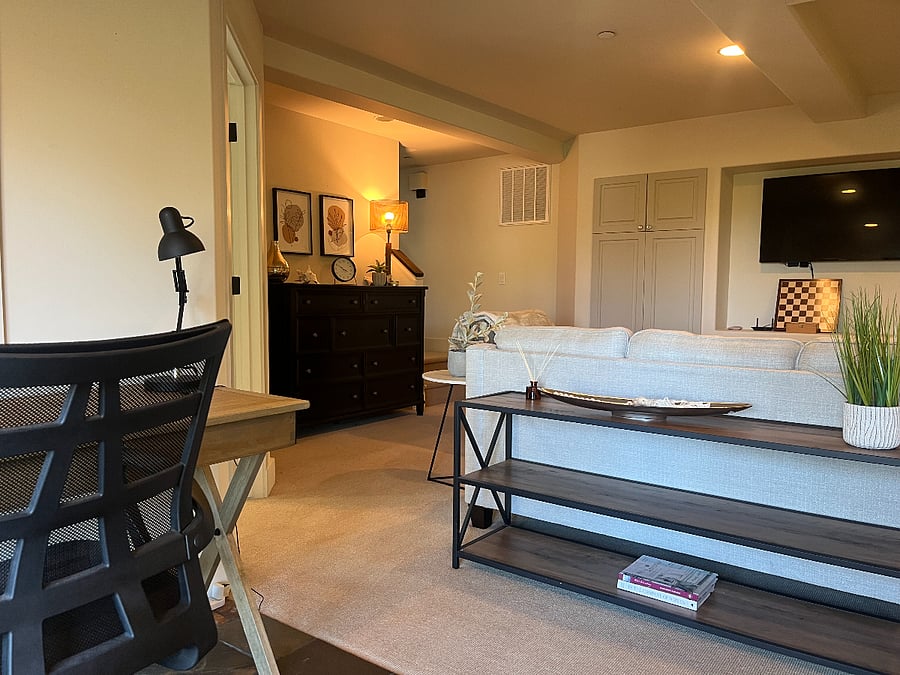 Living space has lots of storage and privacy below the main house.