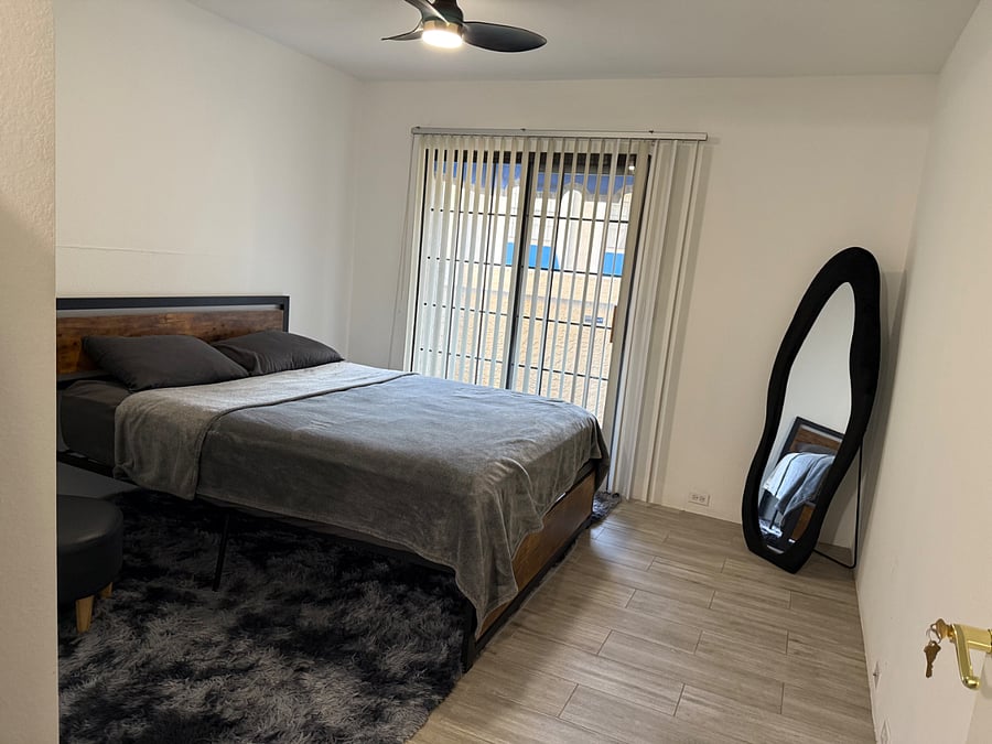 Master Bedroom, bed will be changed