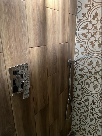 2nd bathroom shower control