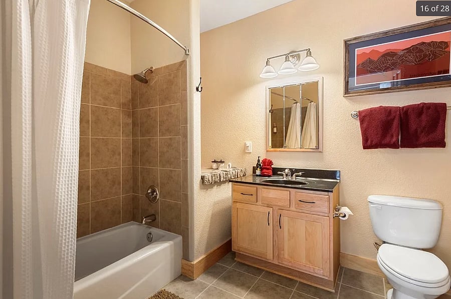 Downstairs bathroom.