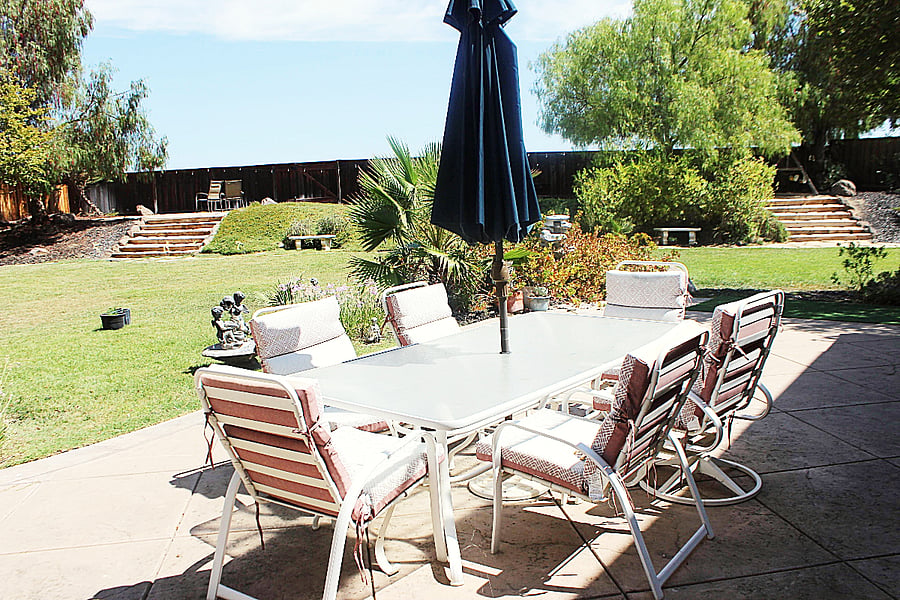 Private patio perfect for relaxing evenings.
