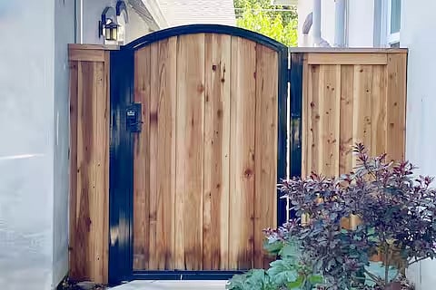 Entry Gate with Keypad Entry