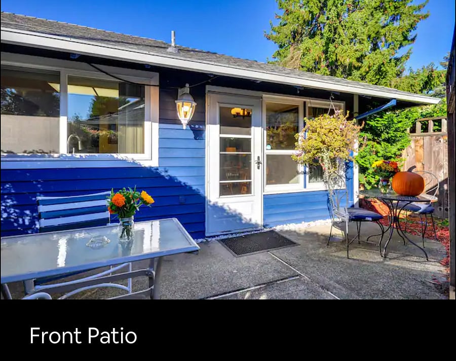 Front patio