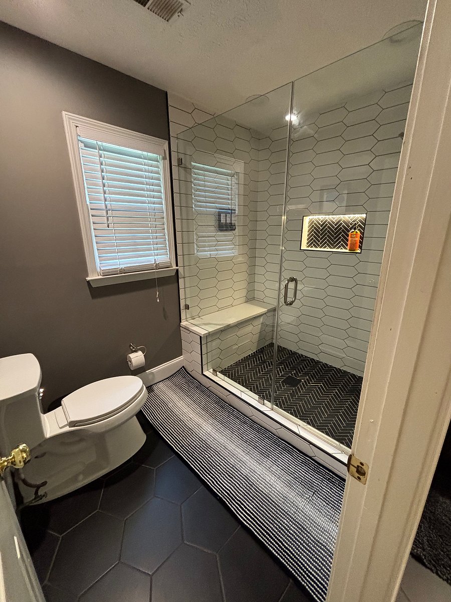 Master Bathroom toilet and shower room