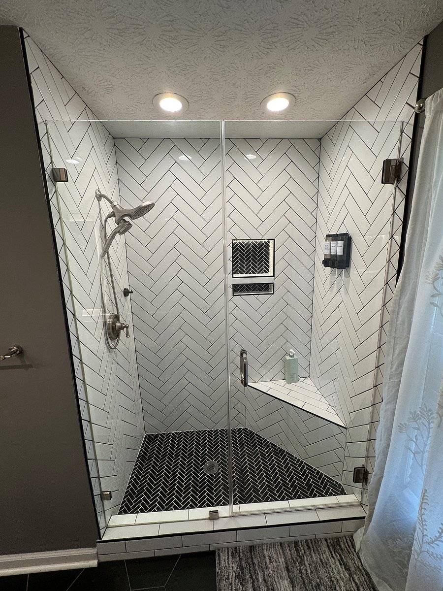 Guest Bathroom luxurious shower 