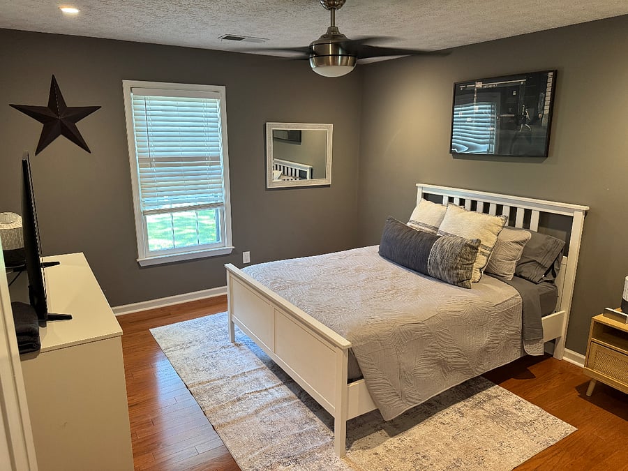 Guest Bedroom 1 with Queen Bed