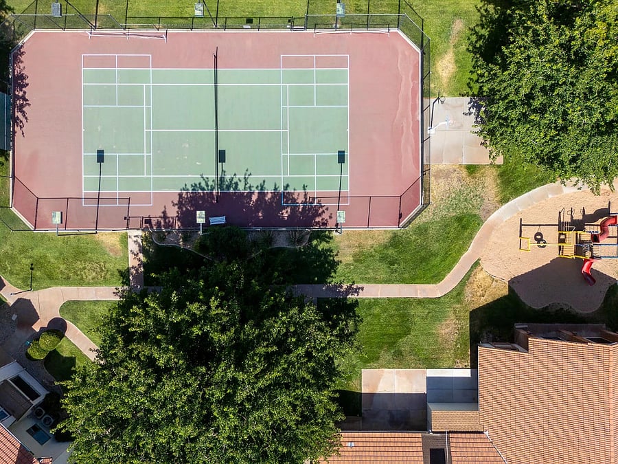 Tennis & pickleball courts just steps from your door