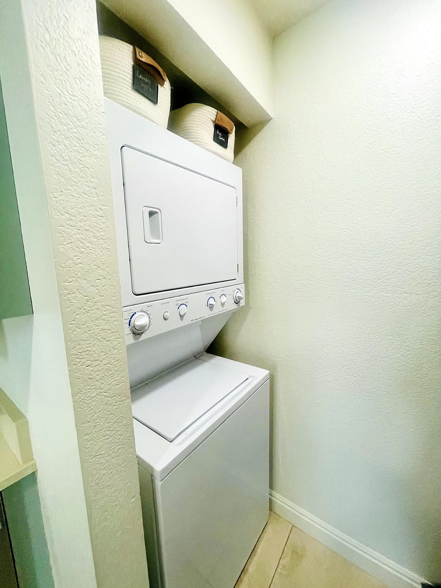 In unit washer/dryer
