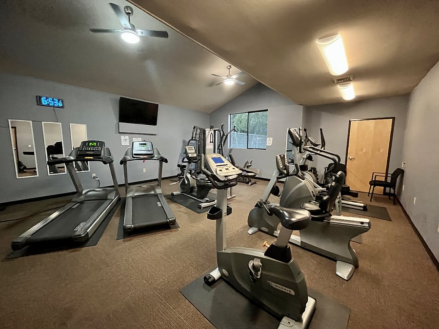 Nepenthe clubhouse gym.