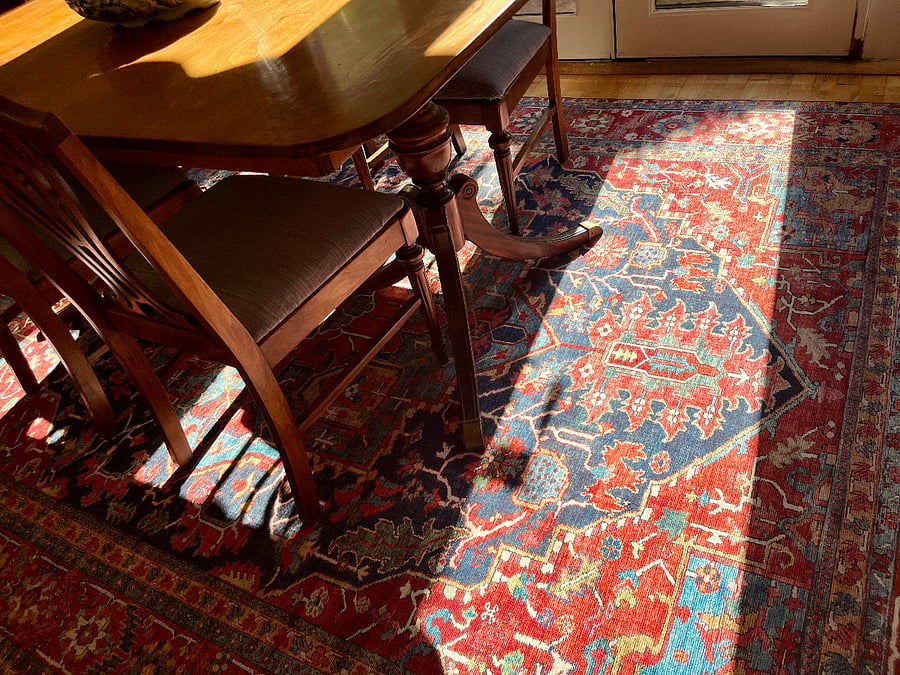 Beautiful rugs throughout