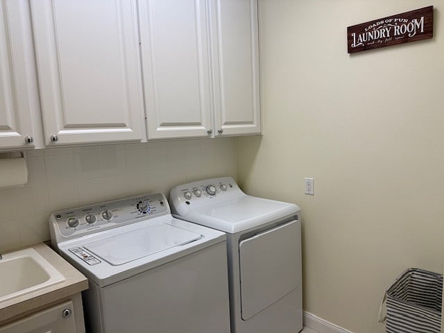 Laundry Room is on the 2nd floor with a slop sink