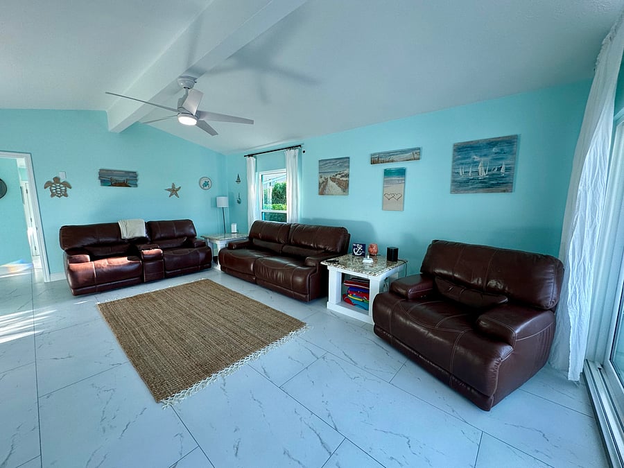 large open living room