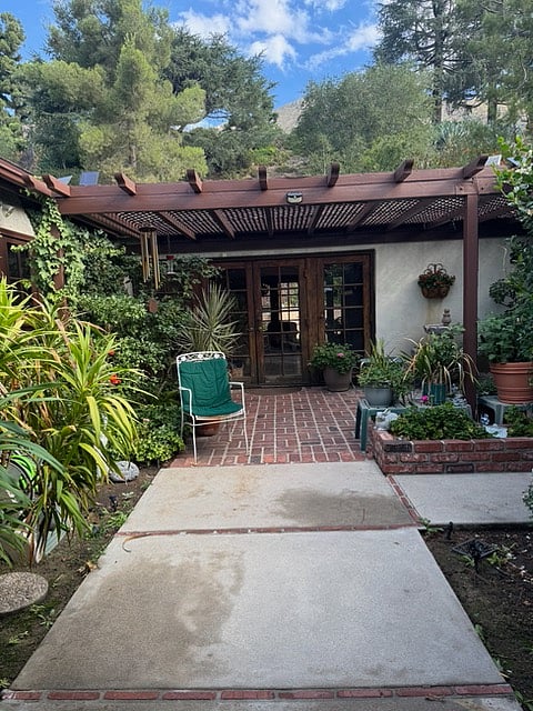 Main house atrium entrance