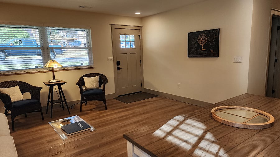 Upstairs Living Room From Kitchen
