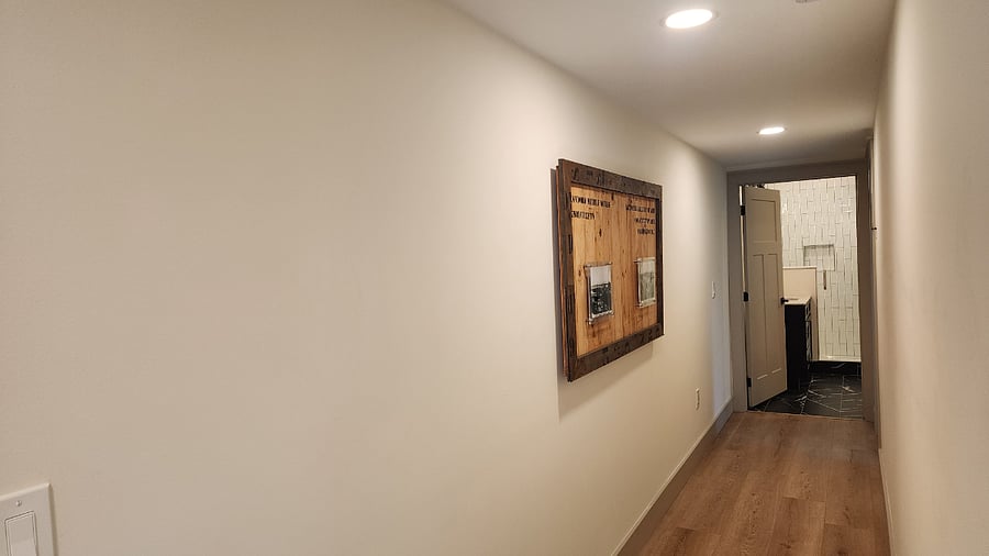 Hallway to Downstairs Laundry