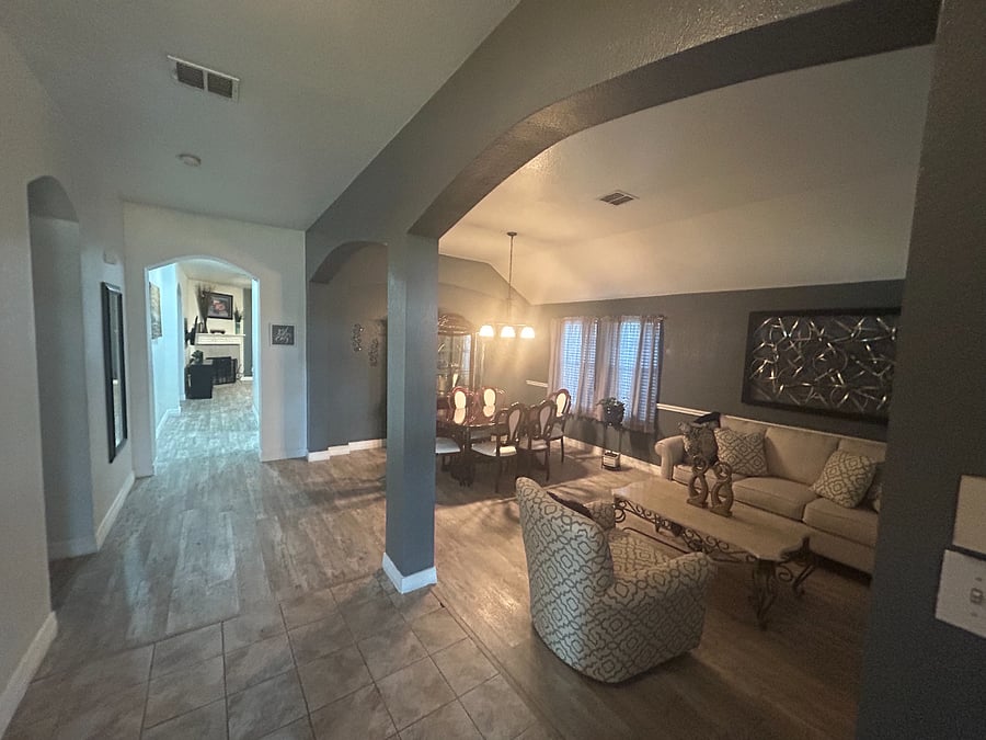 Formal Living and Dining Area