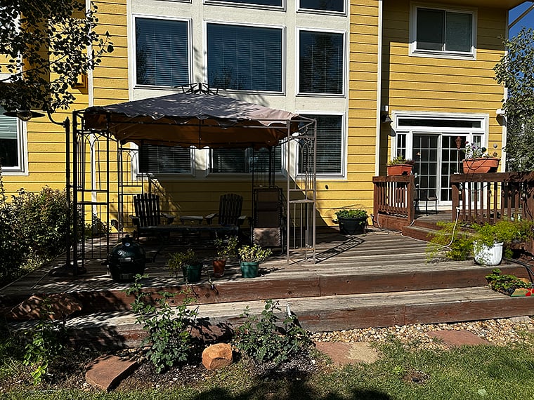 Lower Deck - Backyard