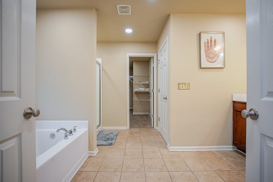 Master bathroom