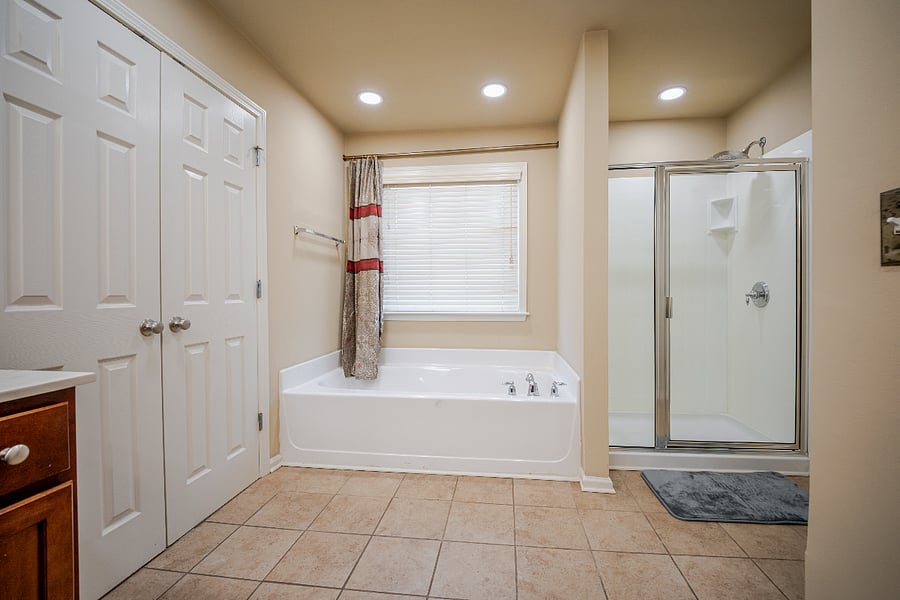 Master bathroom