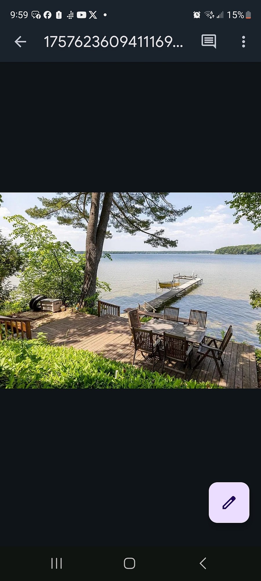 Lakefront Cottage sunset views near town