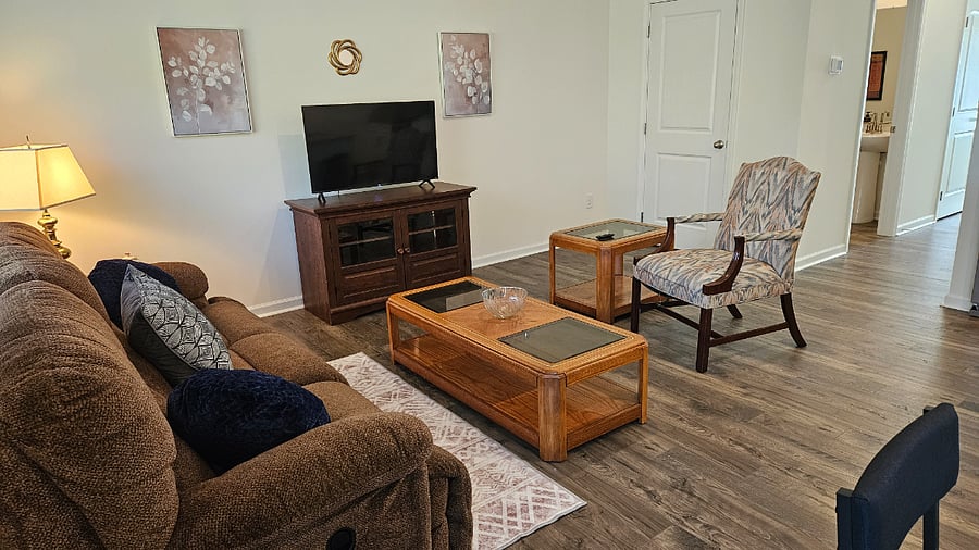 Living Room, Pantry, Hall