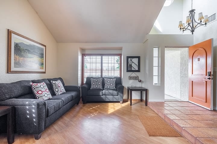 Living room allows for plenty of relaxing and interactive moments.