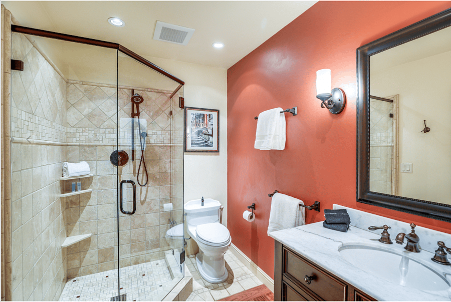 Upstairs bathroom