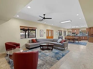 Living room area