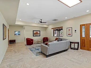 Living room area