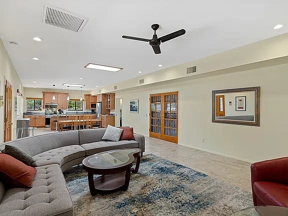 Living room area