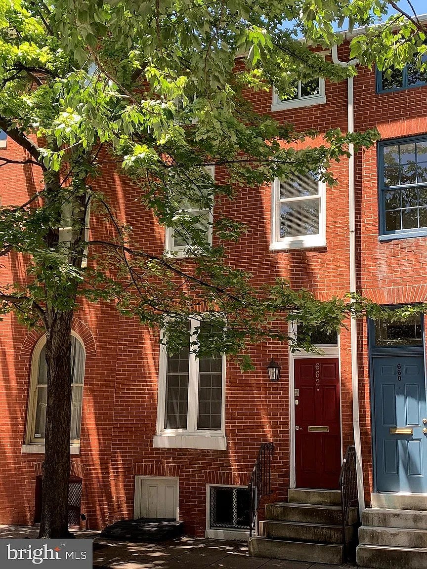 front door to property