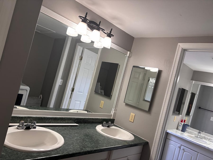laundry room upstairs