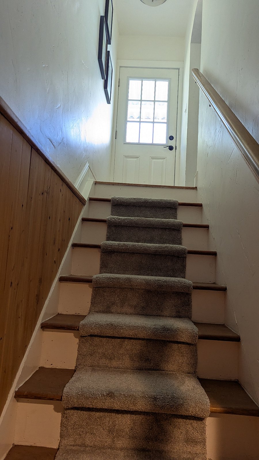 Interior staircase.