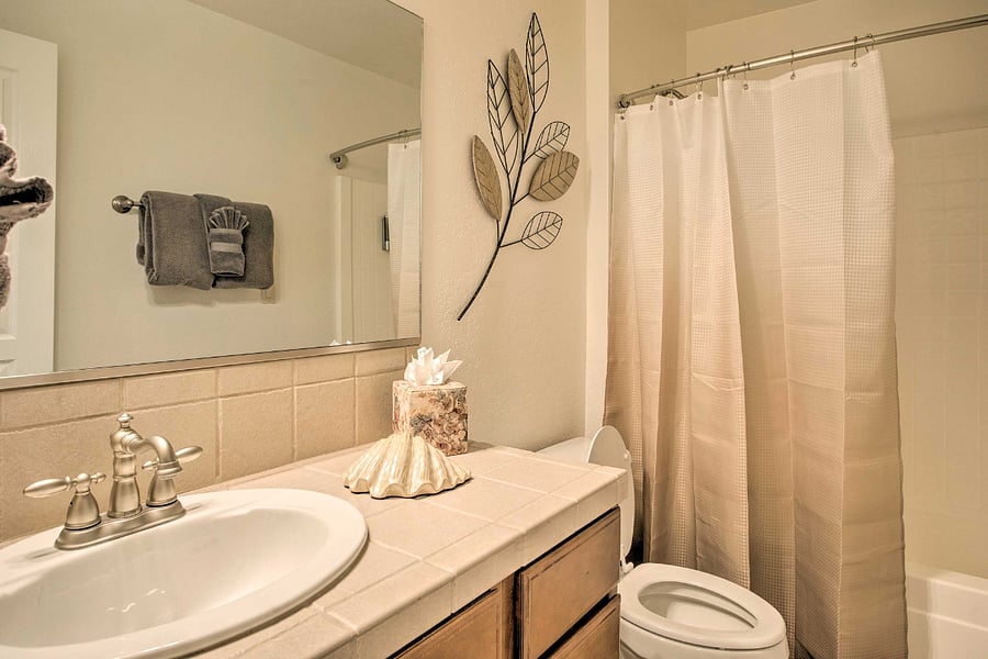 Second floor bathroom