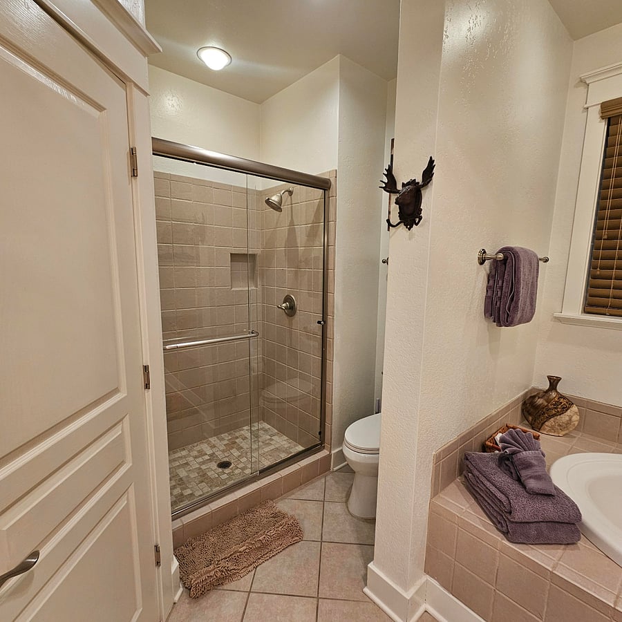 Master bathroom