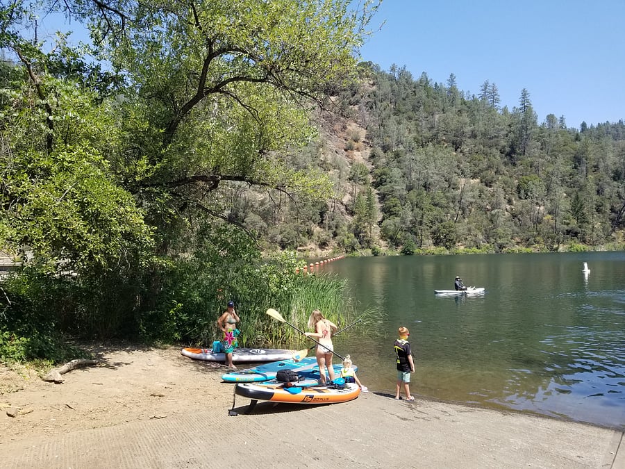 So many lakes and rivers nearby for water sports