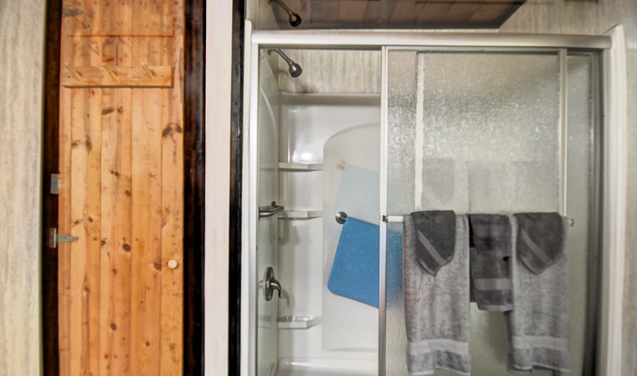 Walk in shower