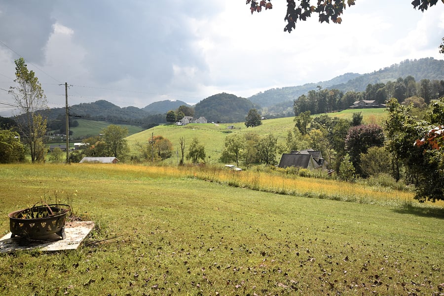 Long range mountain views