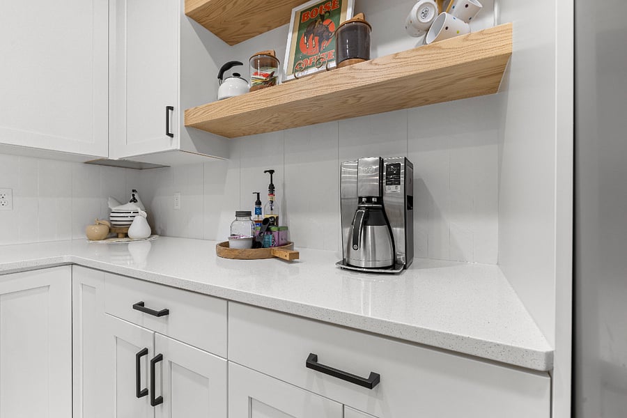 Coffee area for your morning brew.
