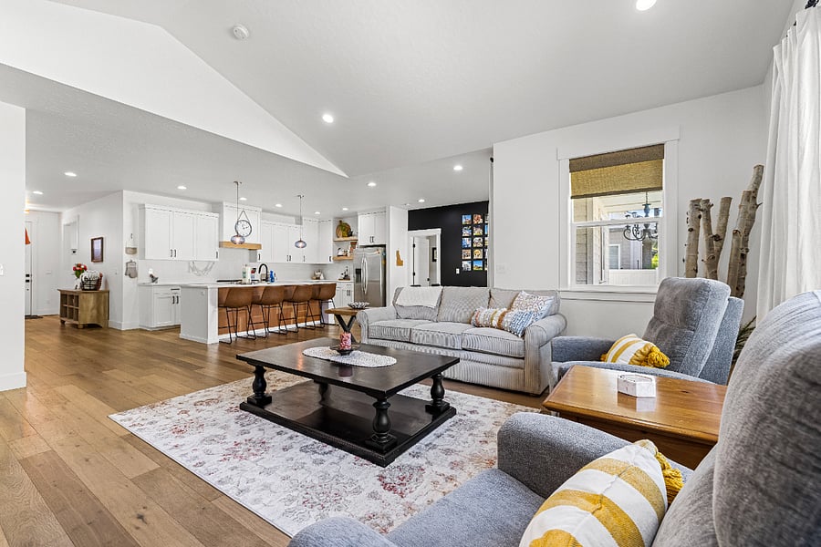 Beautifully detailed open concept living. Everything you need to enjoy your home away from home.