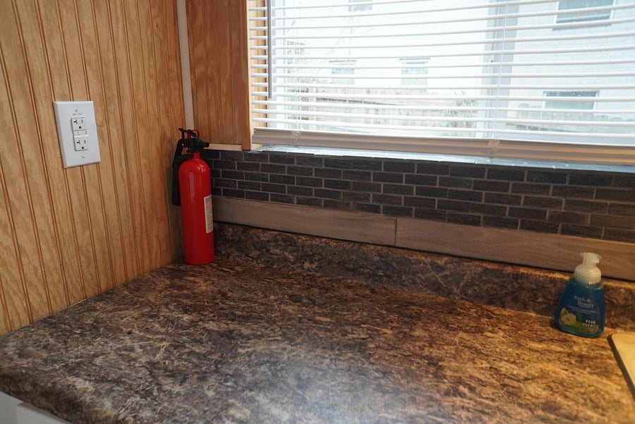 Fire Extinguisher in Downstairs Kitchen
