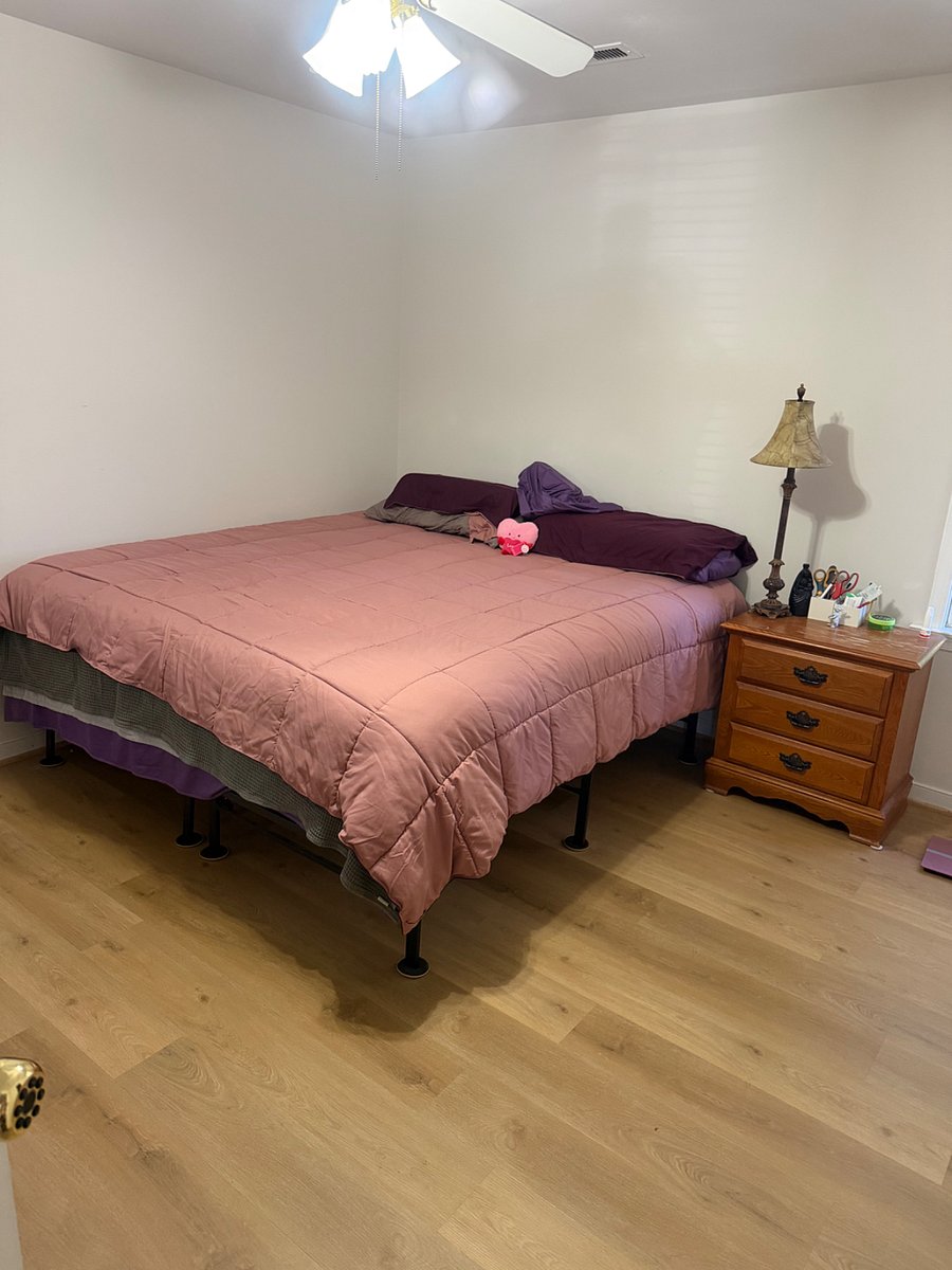 Primary Bedroom king size mattress