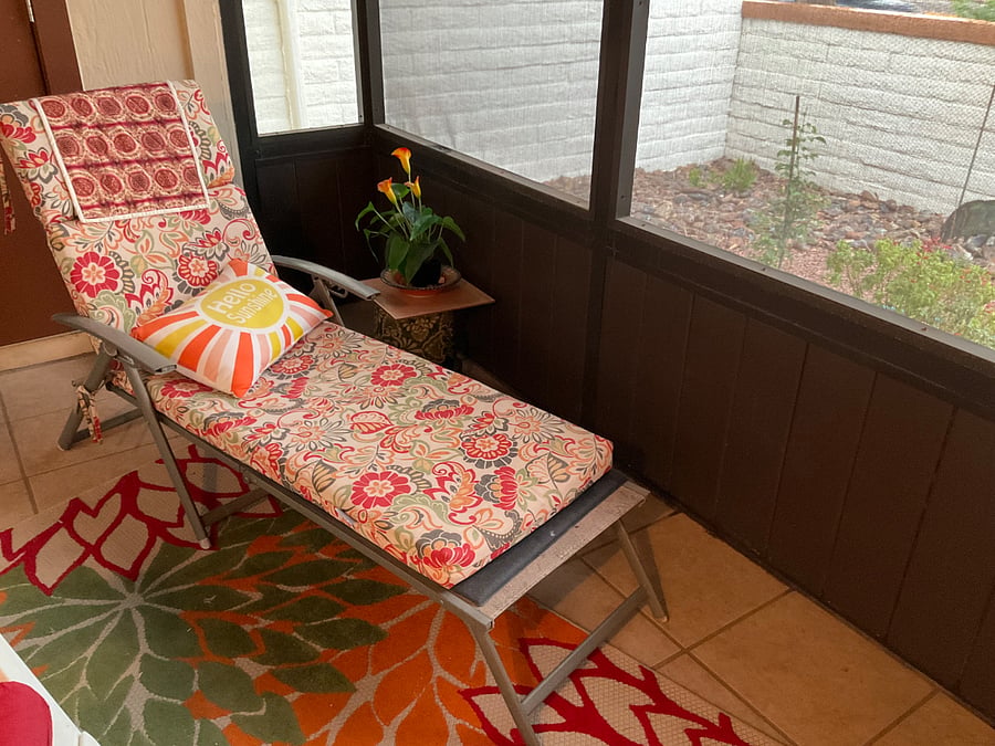 Back porch.