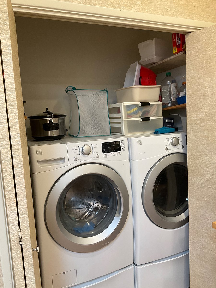 Washer/dryer/crock pot