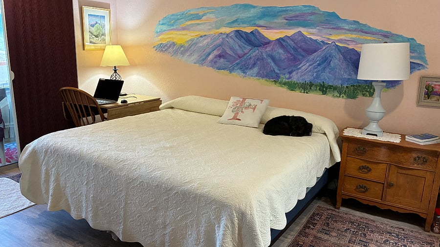 Master bedroom. (Two Twins or a King)