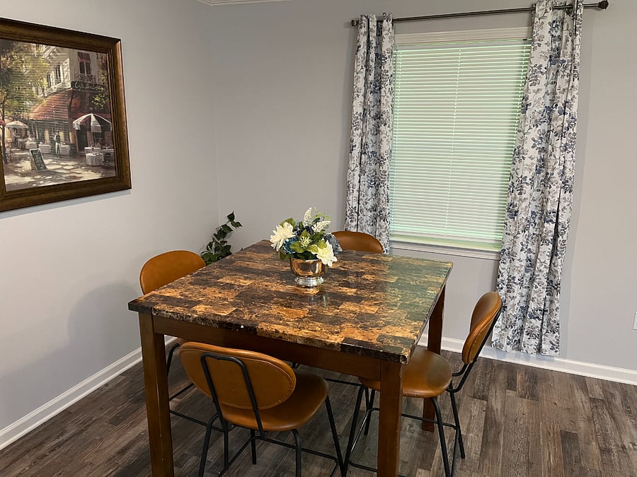 Dining area