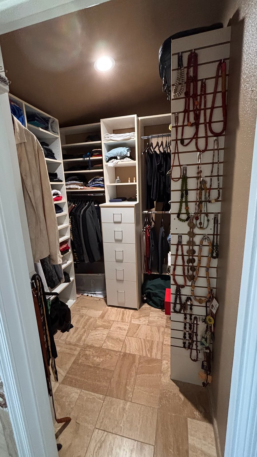 1st Bedroom En SuiteWalk in Closet (Items shown will be cleared for occupancy)