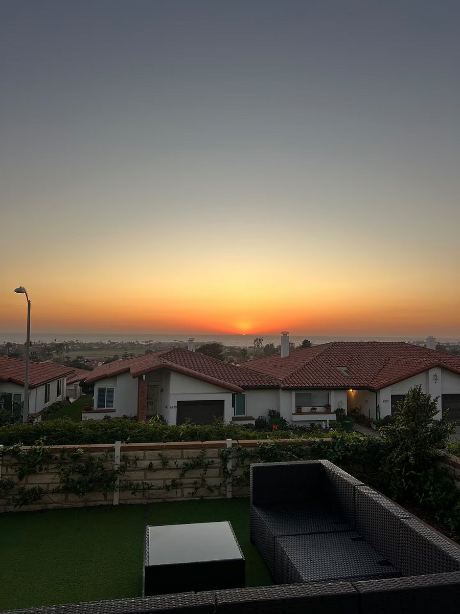 Sunsets every night from the back porch