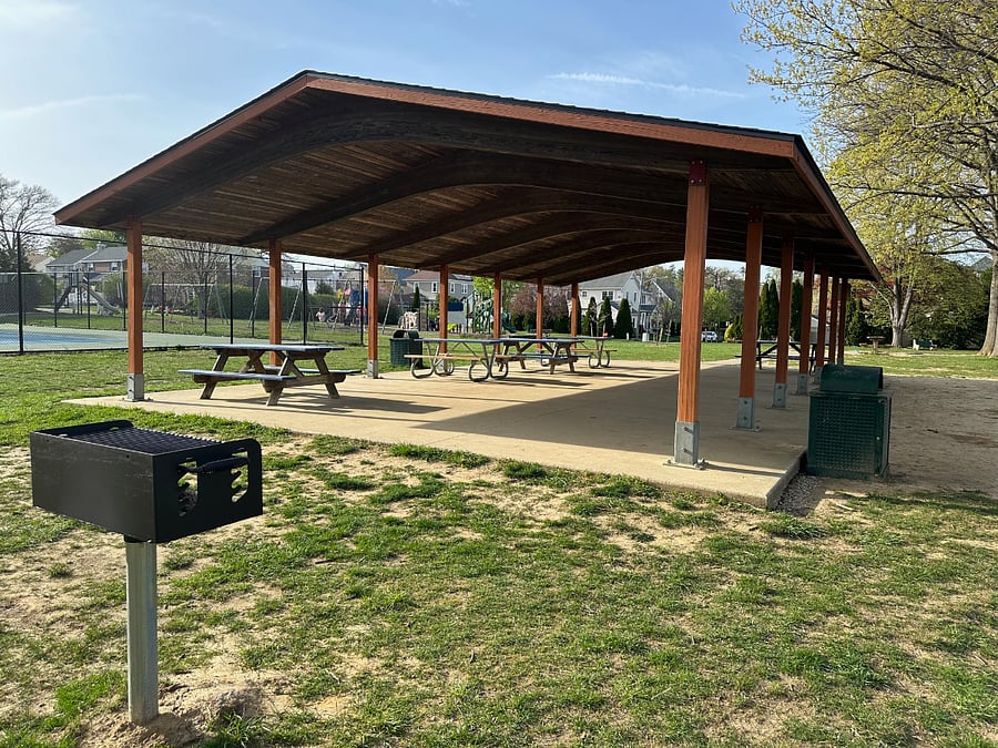 The Pavillion at Grange Field... available for your use and enjoyment.